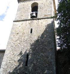 Valgorge, église de Chastanet, clocher