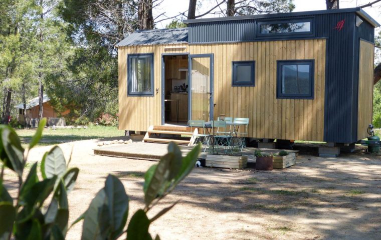 tiny house camping hello soleil ardeche