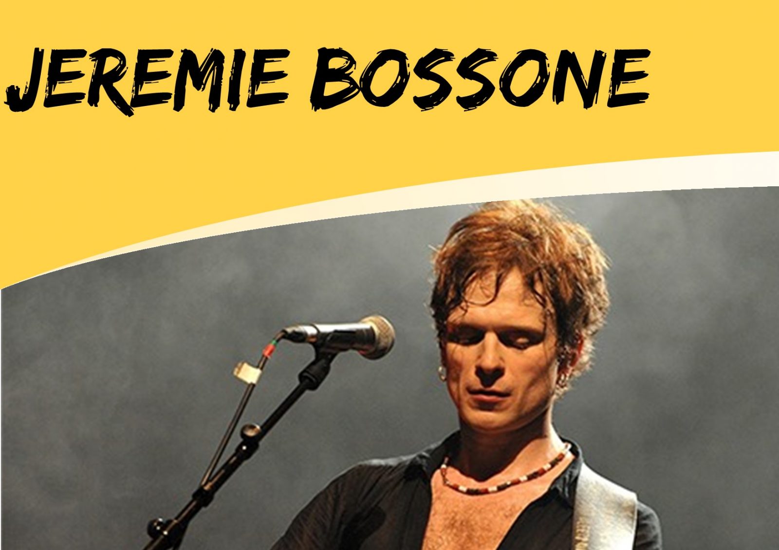 Concert : Jérémie Bossone