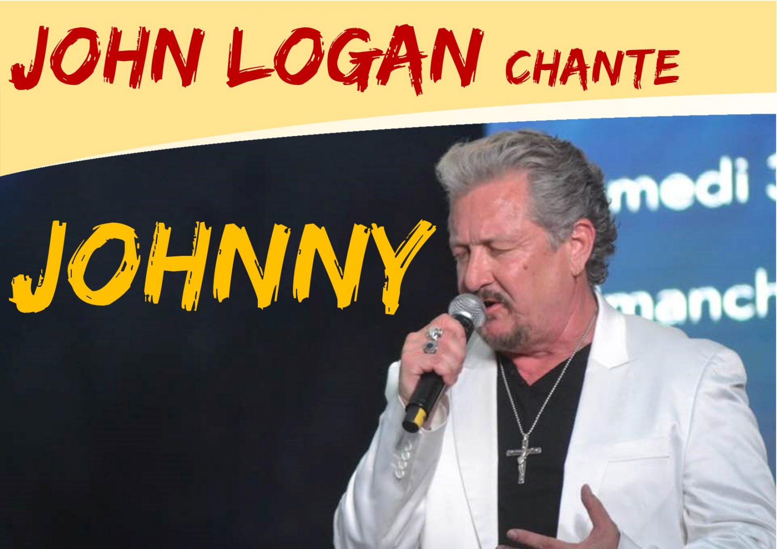 Concert : John Logan chante Johnny Hallyday