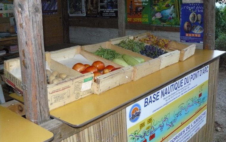 Fruits et légumes bio de la ferme