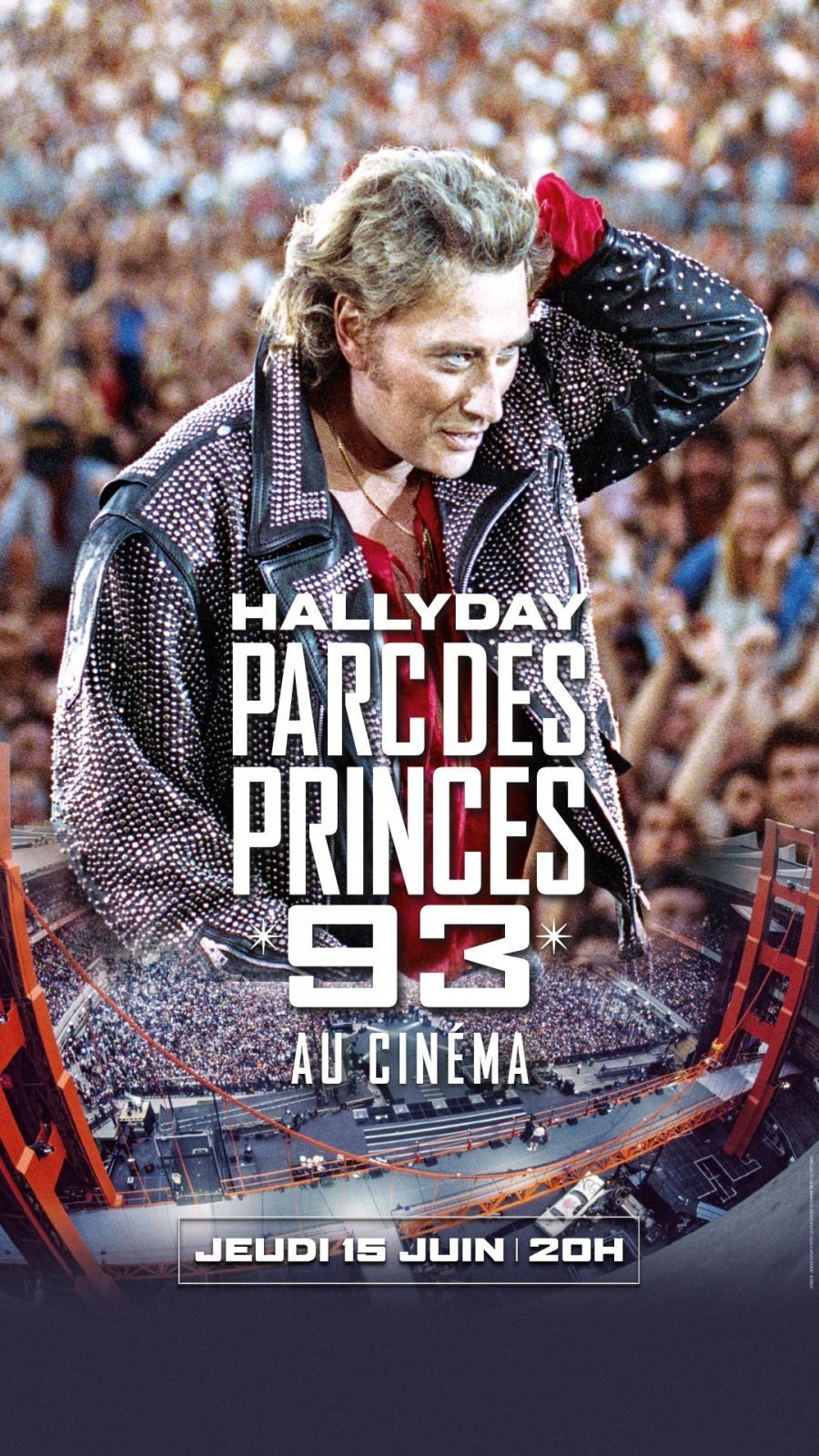 Ciné-concert : Johnny Hallyday au Parc des Princes (1993)