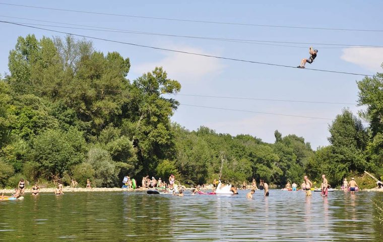 Plage et lieu de baignade en Ardèche