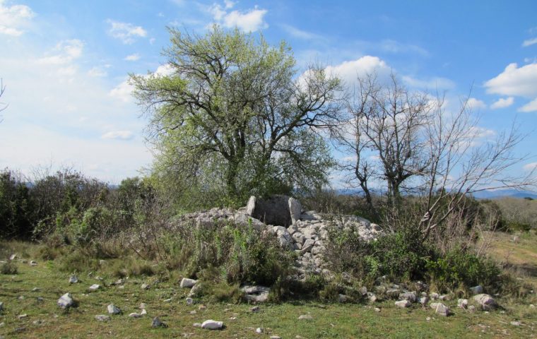un des dolmens de Bourbouillet